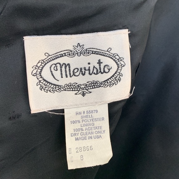 Little Black Dress- satin acetate size 8 - Picture 6 of 6